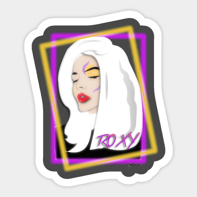 Roxy Sticker by G9Design